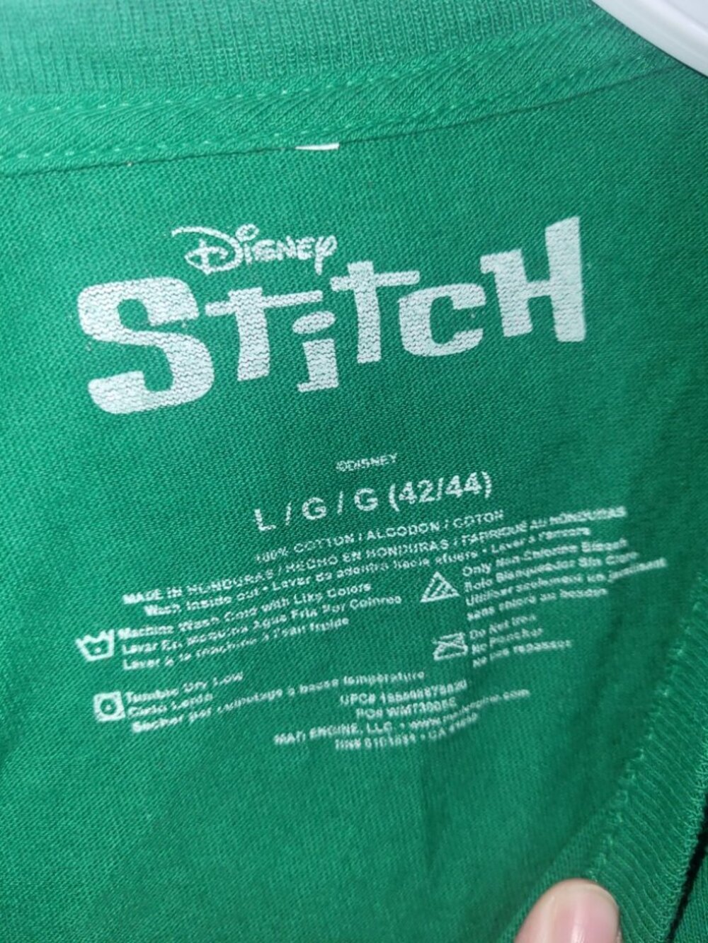 Lilo & Stitch Christmas Shirt Disney Large - Picture 3 of 4